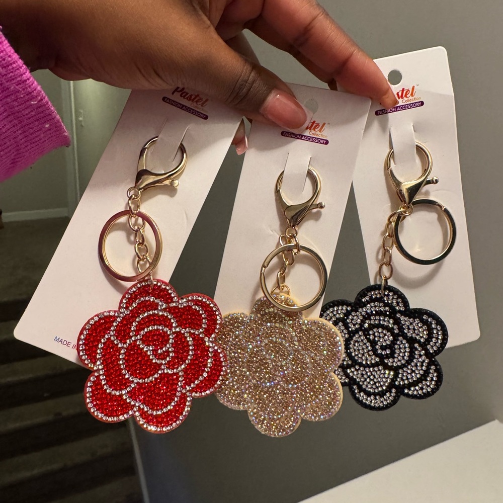 Floral Keychain Bagcharms